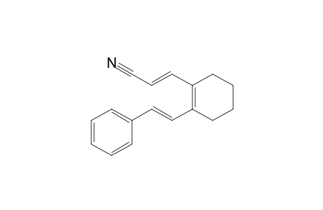 (E)-3-[2-[(E)-2-phenylethenyl]-1-cyclohexenyl]-2-propenenitrile