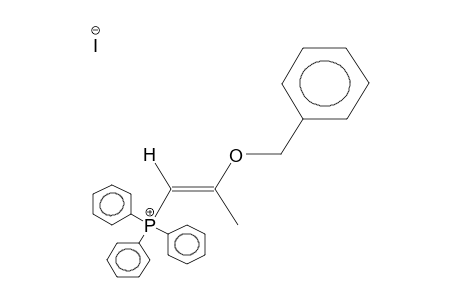 E-(2-BENZYLOXY-2-METHYLETHENYL)TRIPHENYLPHOSPHONIUM IODIDE