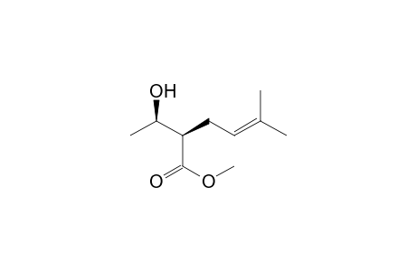 (2R)-2-[(1R)-1-hydroxyethyl]-5-methyl-4-hexenoic acid methyl ester