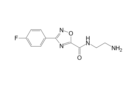 N-(2-aminoethyl)-3-(4-fluorophenyl)-1,2,4-oxadiazole-5-carboxamide