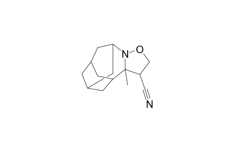 5-Cyano-6-methyl-3-oxa-2-azatetracyclo[7.3.1.1(7,11).0(2,6)]tetradecane