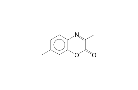 2H-1,4-Benzoxazin-2-one, 3,7-dimethyl-