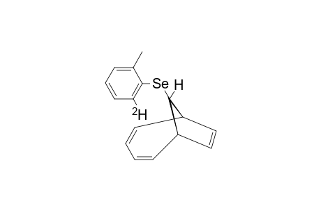 syn-9-(Ortho-deutero-ortho-tolylseleno)-bicyclo-[4.2.1]-nona-2,4-7-triene