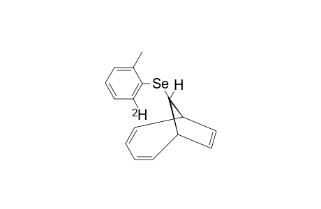 syn-9-(Ortho-deutero-ortho-tolylseleno)-bicyclo-[4.2.1]-nona-2,4-7-triene