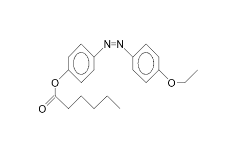 4-(4-Ethoxy-phenylazo)-phenyl-hexanoate