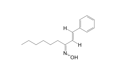 (E)-1-phenyl-1-nonen-3-one, oxime