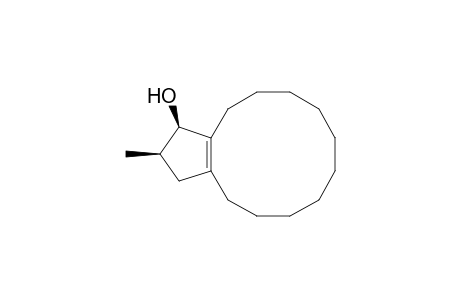 1H-Cyclopentacyclododecen-1-ol, 2,3,4,5,6,7,8,9,10,11,12,13-dodecahydro-2-methyl-, (1R*,2R*)-(.+-.)-