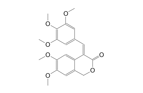 3H-2-benzopyran-3-one, 1,4-dihydro-6,7-dimethoxy-4-[(3,4,5-trimethoxyphenyl)methylene]-, (4E)-
