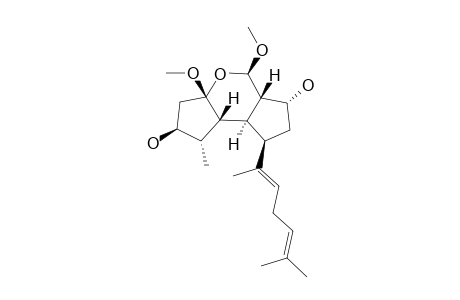 2-DEACETYL-SECOSPATACETAL-B