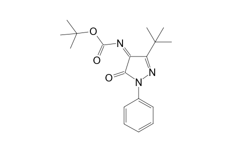 (Z)-tert-Butyl(3-(tert-butyl)-5-oxo-1-phenyl-1H-pyrazol-4(5H)-ylidene)carbamate