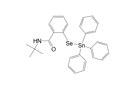 N-tert-Butyl-2-[(triphenylstannyl)seleno]benzamide