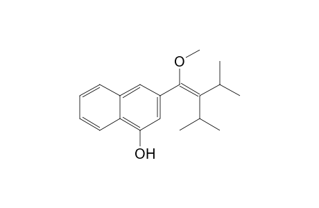 2,2-Diisopropyl-1-methoxy-1-(4-hydroxy-2-naphthyl)ethylene