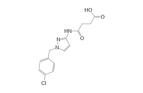 4-{[1-(4-chlorobenzyl)-1H-pyrazol-3-yl]amino}-4-oxobutanoic acid