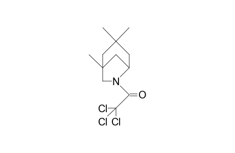 6-Trichloroacetyl-1,3,3-trimethyl-6-aza-bicyclo(3.2.1)octane