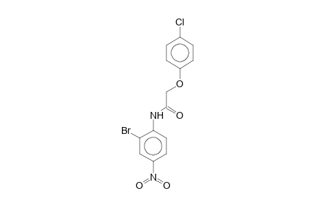 N-(2-bromo-4-nitrophenyl)-2-(4-chlorophenoxy)acetamide
