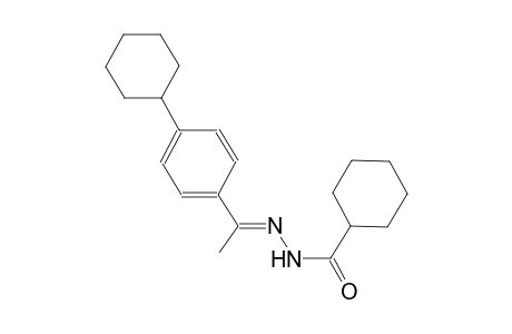 N'-[(E)-1-(4-cyclohexylphenyl)ethylidene]cyclohexanecarbohydrazide