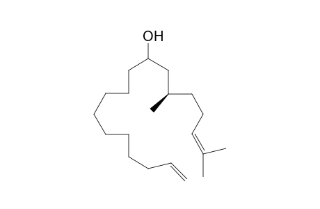 (6R)-2,6-dimethyl-8-octadeca-2,17-dienol