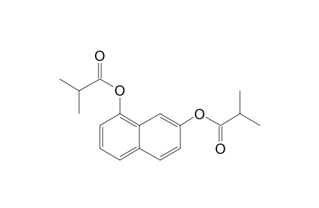 1,7-Dihydroxynaphthalene, bis(2-methylpropionate)