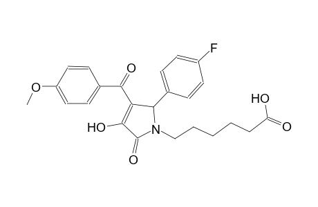 1H-pyrrole-1-hexanoic acid, 2-(4-fluorophenyl)-2,5-dihydro-4-hydroxy-3-(4-methoxybenzoyl)-5-oxo-