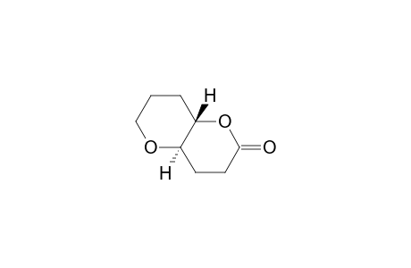 Pyrano[3,2-b]pyran-2(3H)-one, hexahydro-, trans-