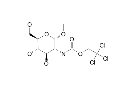 METHYL-2-DEOXY-2-(2,2,2-TRICHLOROETHOXYCARBONYLAMINO)-ALPHA-D-GLUCOPYRANOSIDE