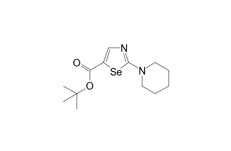 2-piperidino-1,3-selenazole-5-carboxylic acid tert-butyl ester