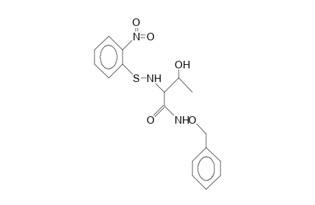 N-([2-Nitro-phenyl]-sulfenyl)-L-threonine-(N'-benzyloxy-amide)
