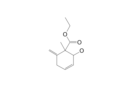 ANTI-2-HYDROXY-1-METHYL-6-METHYLENECYCLOHEX-3-ENE-1-CARBOXYLIC-ACID-ETHYLESTER