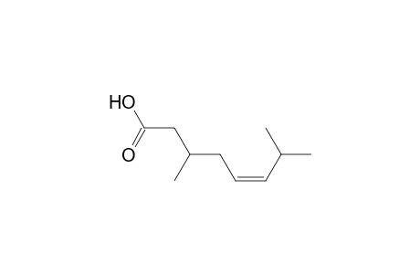3,7-dimethyl-5Z-octenoic acid