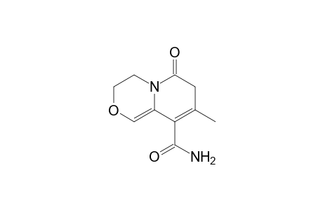 6-Oxo-8-methyl-9-carbamoyl-2,3,4,6-tetrahydropyrido[2,1-c][1,4]oxazine