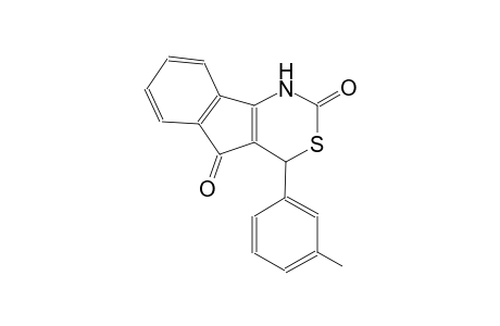 indeno[1,2-d][1,3]thiazine-2,5-dione, 1,4-dihydro-4-(3-methylphenyl)-