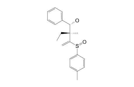 (1S*,2R*)-2-ETHYL-2-METHYL-1-PHENYL-3-(4-METHYLPHENYLSULFINYL)-3-BUTEN-1-OL