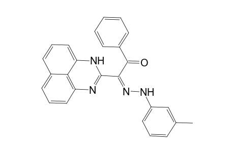 2-[N-(3-Methylphenyl)-2-oxo-2-phenylethanehydrazonoyl]-1H-perimidine