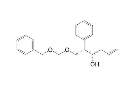 (2S,3S)-1-[(Benzyloxy)methoxy]-2-phenylhex-5-en-3-ol