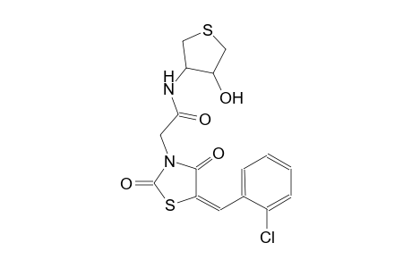 3-thiazolidineacetamide, 5-[(2-chlorophenyl)methylene]-2,4-dioxo-N-[(3S,4R)-tetrahydro-4-hydroxythienyl]-, (5E)-
