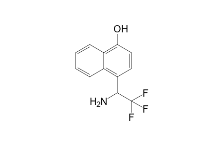 4-(1-Amino-2,2,2-trifluoroethyl)naphthalen-1-ol