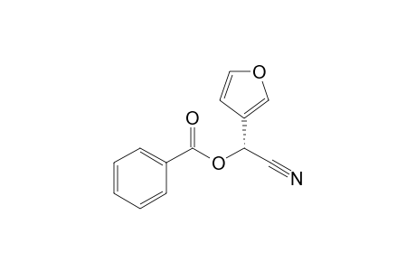 (R)-2-(Benzoyloxy)-2-(3-furyl)acetonitrile