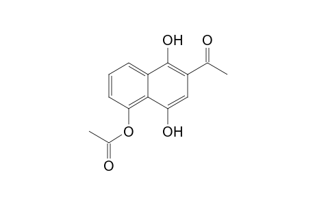 6-Acetyl-5,8-dihydroxy-1-naphthyl acetate