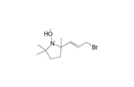 2,5,5-Trimethyl-2-(3-bromoprop-1-enyl)pyrrolidin-1-yloxyl radical