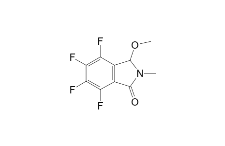 4,5,6,7-tetrafluoro-3-methoxy-2-methylisoindolin-1-one