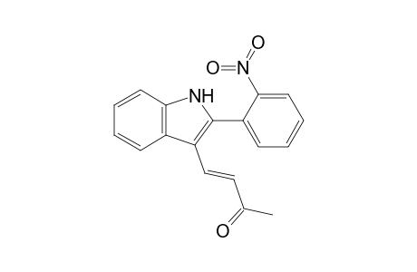 (3E)-4-[2-(2-Nitrophenyl)-1H-indol-3-yl]but-3-en-2-one
