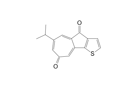 7-Isopropylthieno[3,2-b][1,5]azulenequinone