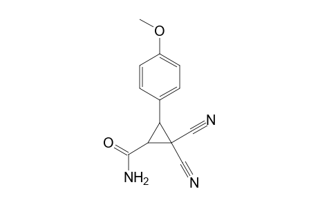 Cyclopropanecarboxamide, 2,2-dicyano-3-(4-methoxyphenyl)-