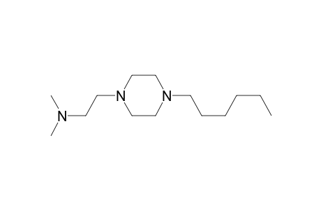 1-(2-Dimethylaminoethyl)-4-hexylpiperazine