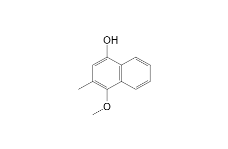 1-Naphthalenol, 4-methoxy-3-methyl-