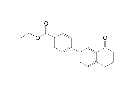 ETHYL-4-(8-OXO-5,6,7,8-TETRAHYDRONAPHTHALEN-2-YL)-BENZOATE