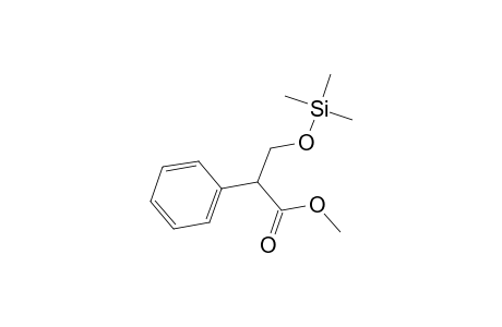 Benzeneacetic acid, .alpha.-[[(trimethylsilyl)oxy]methyl]-, methyl ester