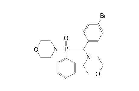 4-{(4-bromophenyl)[4-morpholinyl(phenyl)phosphoryl]methyl}morpholine