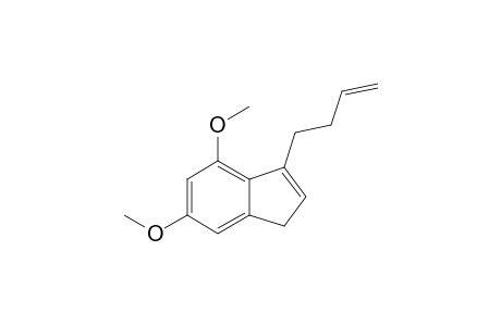 1-(But-3-enyl)-5,7-dimethoxyind-1-ene