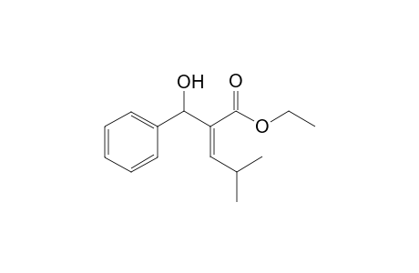 (Z)-ethyl 2-(hydroxy(phenyl)methyl)-4-methylpent-2-enoate